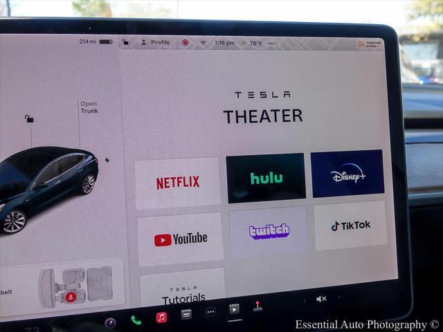 used 2018 Tesla Model 3 car, priced at $23,850