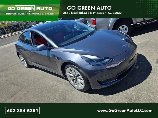 used 2022 Tesla Model 3 car, priced at $29,888