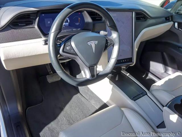 used 2018 Tesla Model X car, priced at $27,995