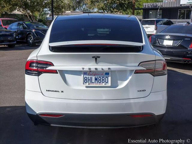 used 2018 Tesla Model X car, priced at $27,995