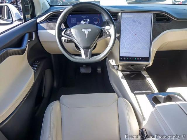 used 2018 Tesla Model X car, priced at $27,995