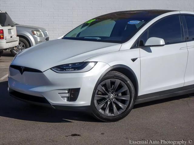 used 2018 Tesla Model X car, priced at $27,995