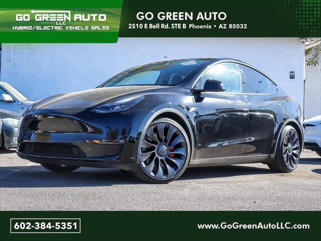 used 2022 Tesla Model Y car, priced at $32,995