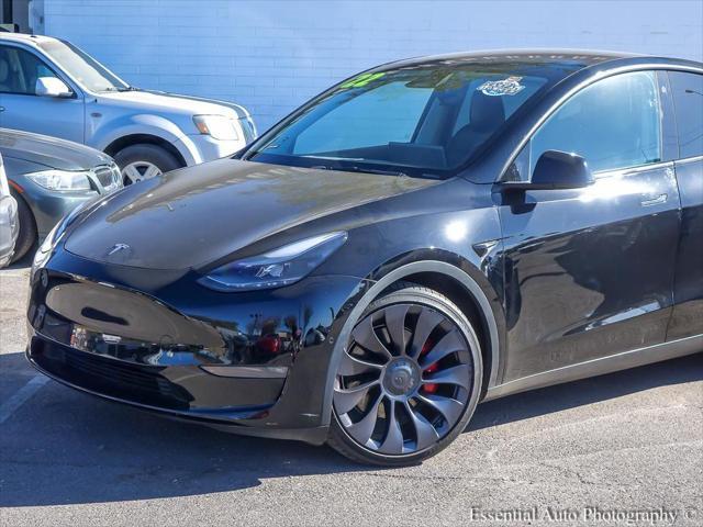 used 2022 Tesla Model Y car, priced at $32,995