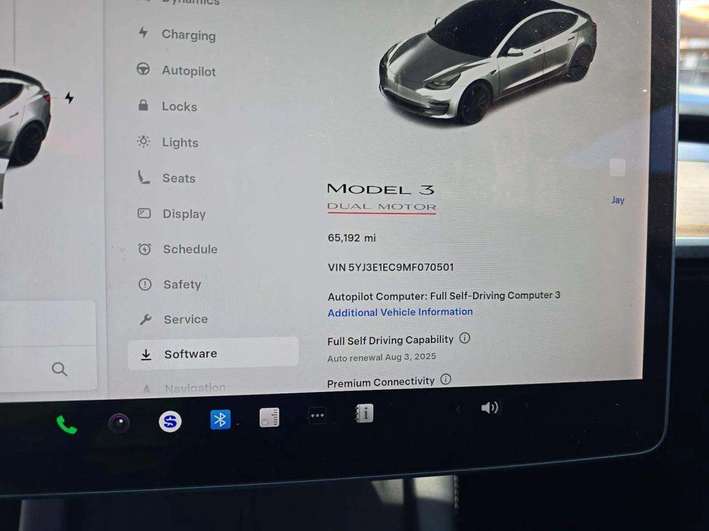 used 2021 Tesla Model 3 car, priced at $26,995