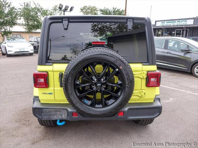 used 2023 Jeep Wrangler 4xe car, priced at $32,995