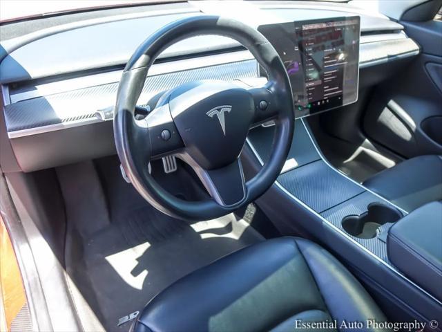 used 2018 Tesla Model 3 car, priced at $23,995