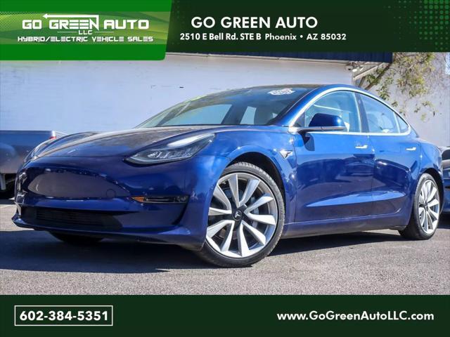 used 2018 Tesla Model 3 car, priced at $20,400