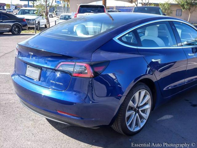 used 2018 Tesla Model 3 car, priced at $20,400