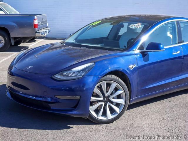 used 2018 Tesla Model 3 car, priced at $20,400