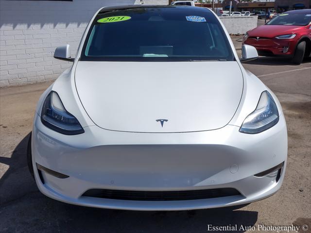 used 2021 Tesla Model Y car, priced at $28,888