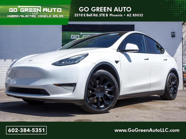 used 2021 Tesla Model Y car, priced at $28,888