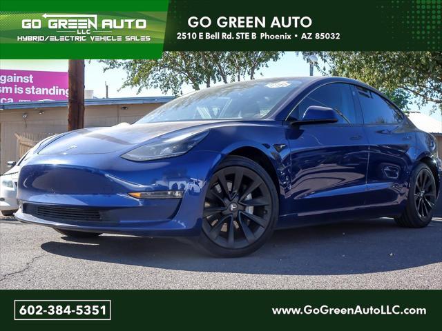 used 2021 Tesla Model 3 car, priced at $20,400