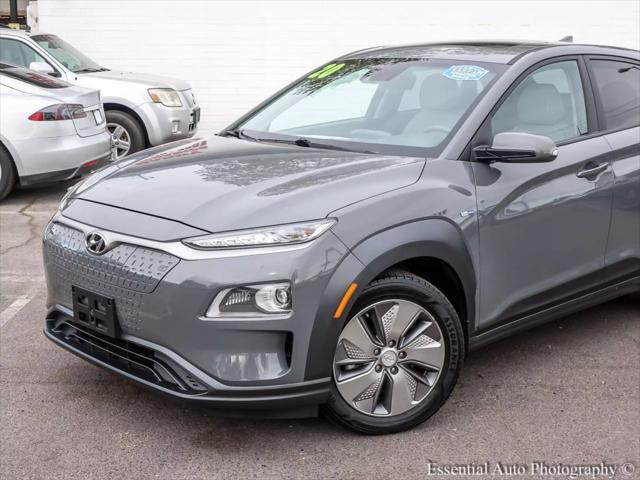 used 2020 Hyundai Kona EV car, priced at $15,695