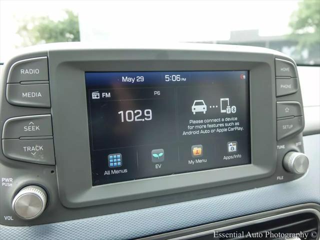 used 2020 Hyundai Kona EV car, priced at $15,695