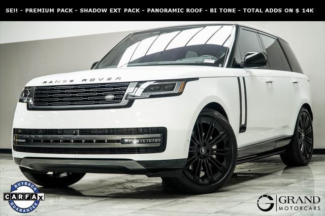 used 2022 Land Rover Range Rover car, priced at $98,500