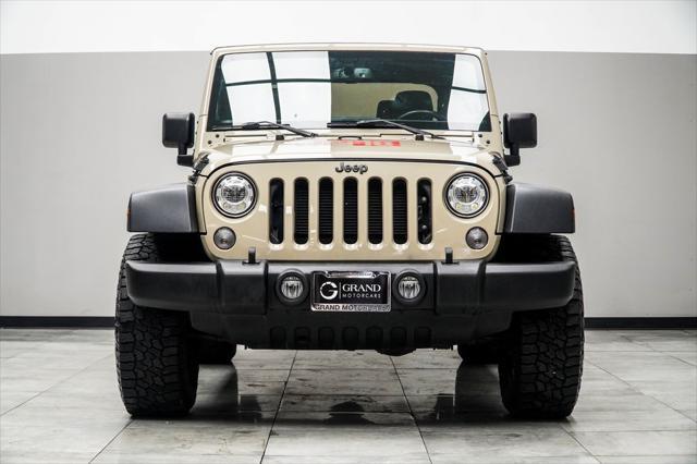 used 2017 Jeep Wrangler car, priced at $16,990