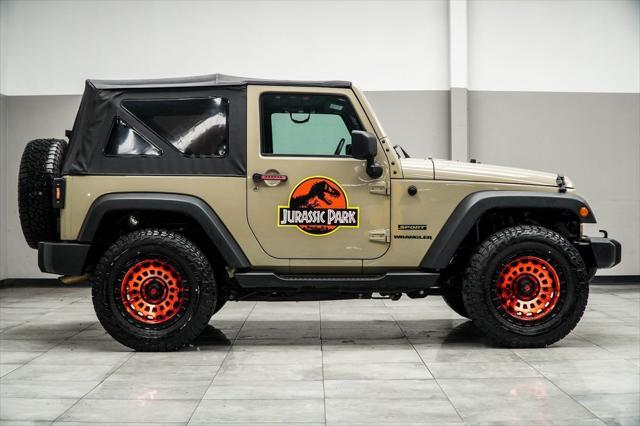 used 2017 Jeep Wrangler car, priced at $16,990