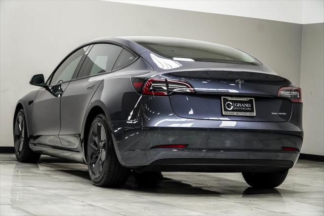 used 2021 Tesla Model 3 car, priced at $25,690