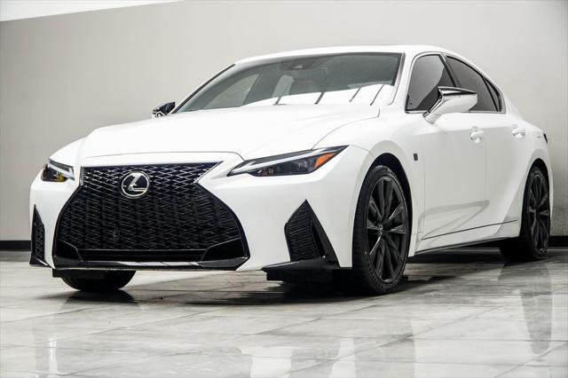 used 2024 Lexus IS 350 car, priced at $44,437