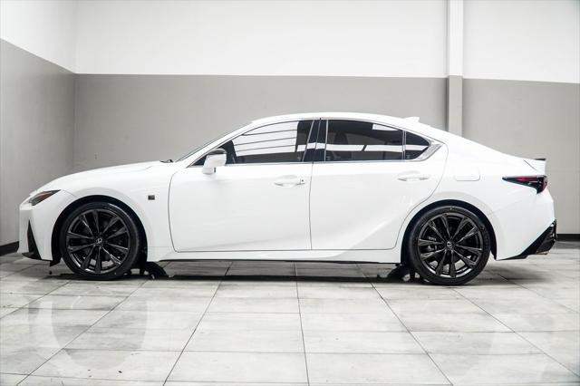 used 2024 Lexus IS 350 car, priced at $44,437