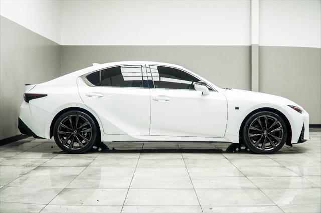 used 2024 Lexus IS 350 car, priced at $44,437