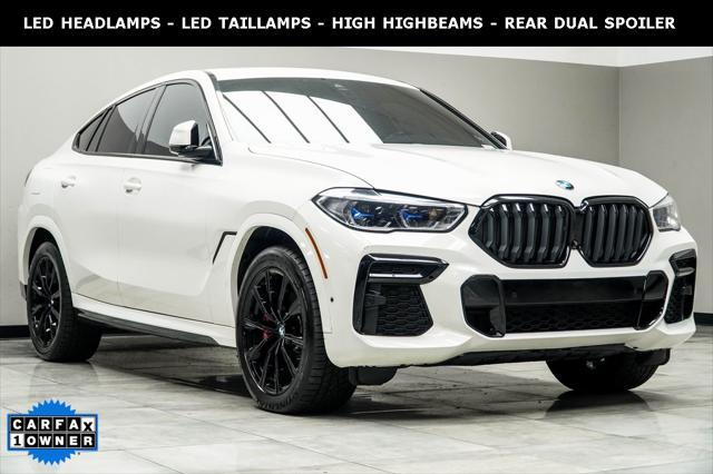 used 2022 BMW X6 car, priced at $56,999