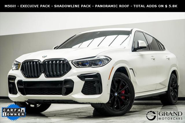 used 2022 BMW X6 car, priced at $56,999