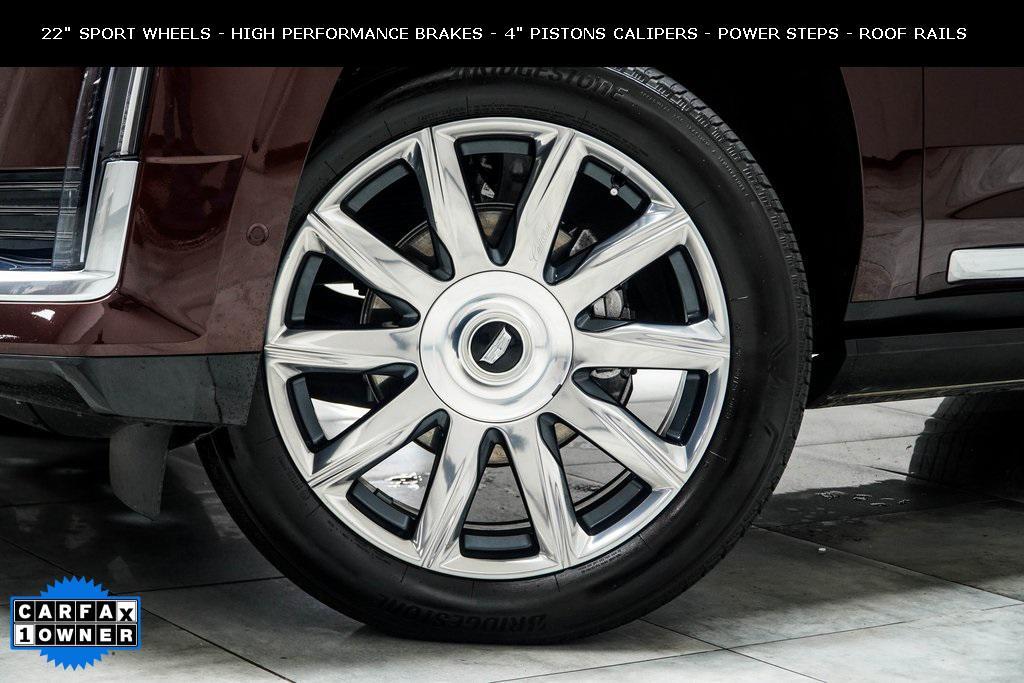 used 2023 Cadillac Escalade car, priced at $77,781