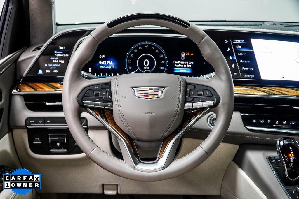 used 2023 Cadillac Escalade car, priced at $77,781