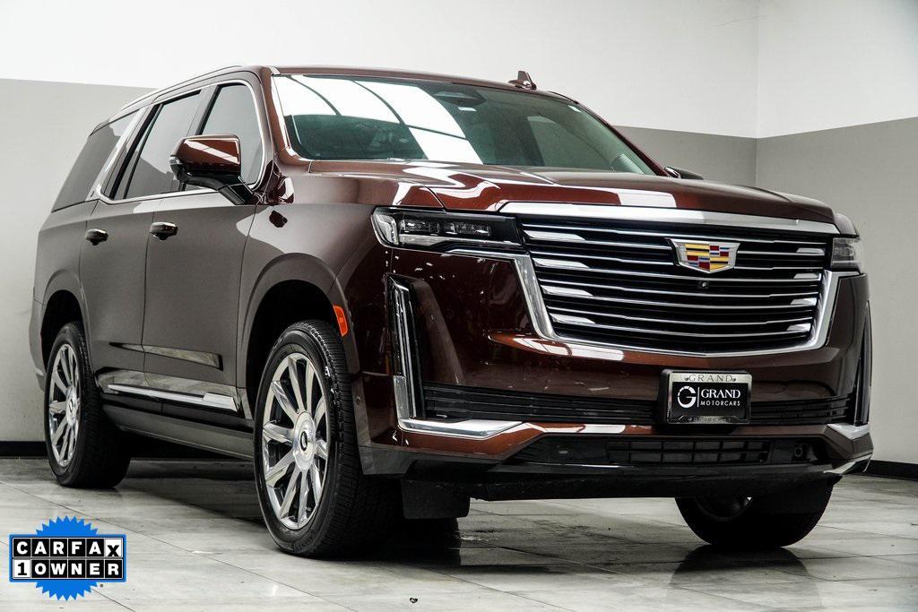used 2023 Cadillac Escalade car, priced at $77,781