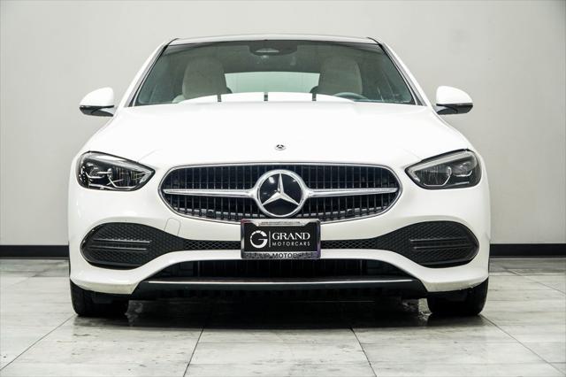 used 2022 Mercedes-Benz C-Class car, priced at $32,425