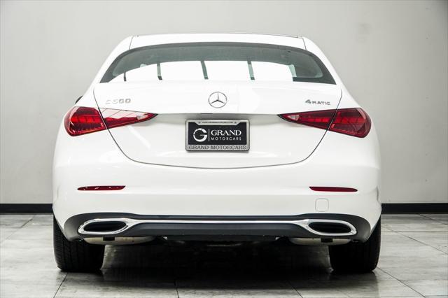 used 2022 Mercedes-Benz C-Class car, priced at $32,425