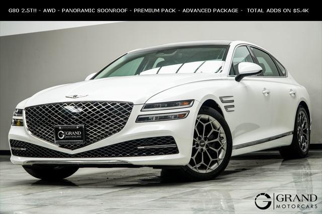 used 2021 Genesis G80 car, priced at $31,800