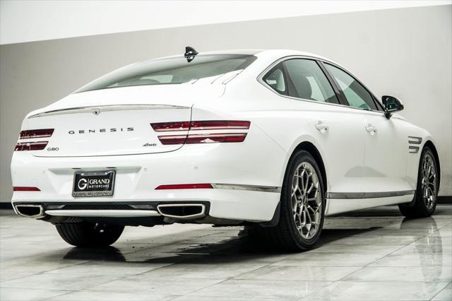 used 2021 Genesis G80 car, priced at $35,850