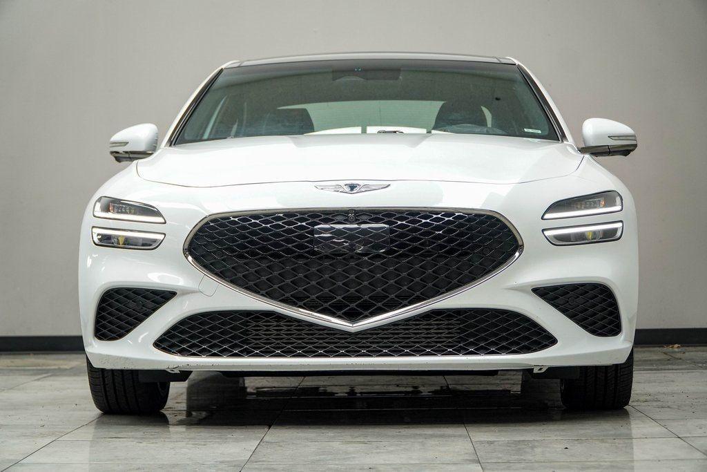 used 2022 Genesis G70 car, priced at $30,456