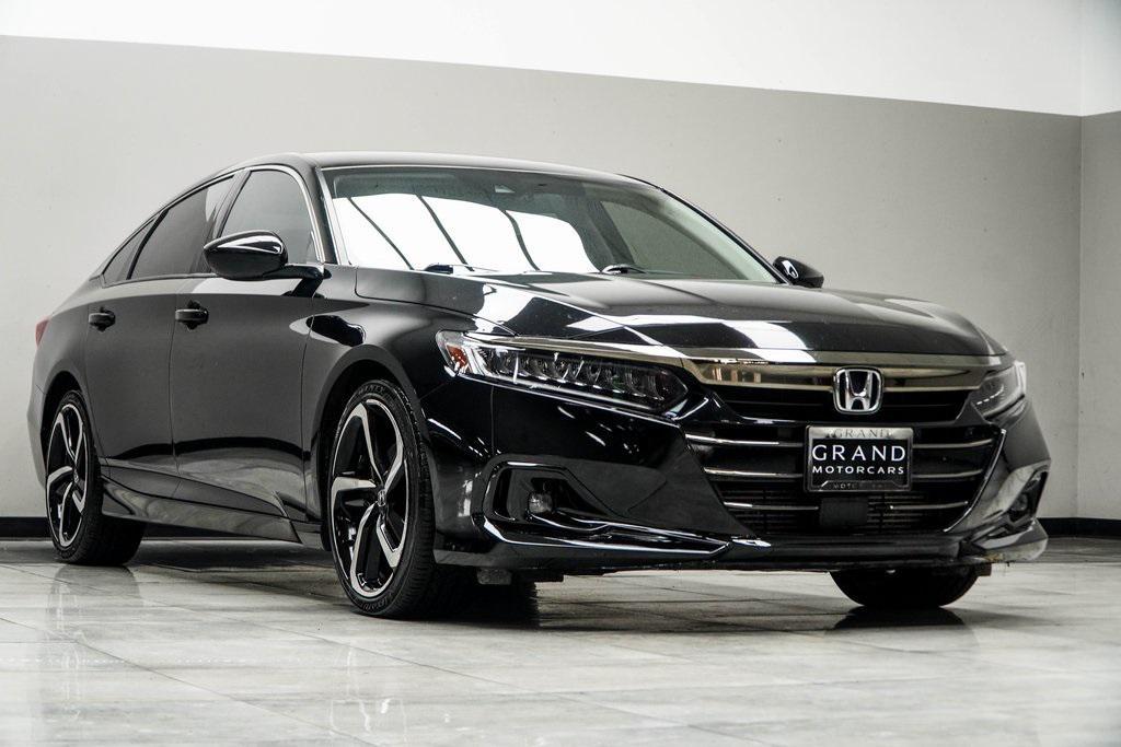 used 2021 Honda Accord car, priced at $22,753