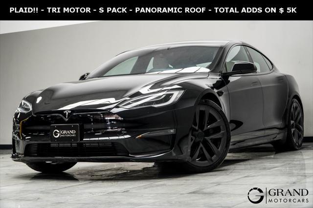 used 2021 Tesla Model S car, priced at $50,890