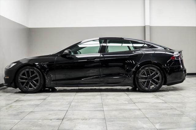 used 2021 Tesla Model S car, priced at $51,966