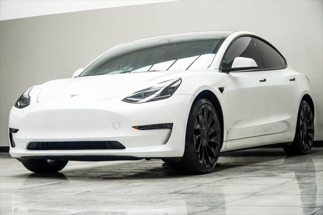 used 2023 Tesla Model 3 car, priced at $31,954