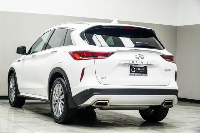 used 2023 INFINITI QX50 car, priced at $31,275