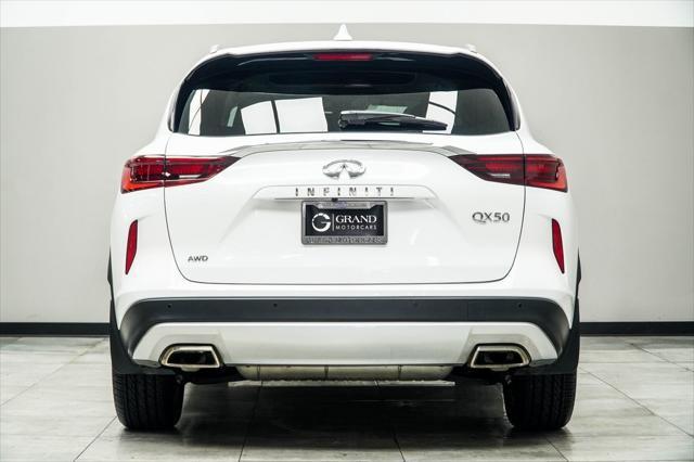 used 2023 INFINITI QX50 car, priced at $31,275