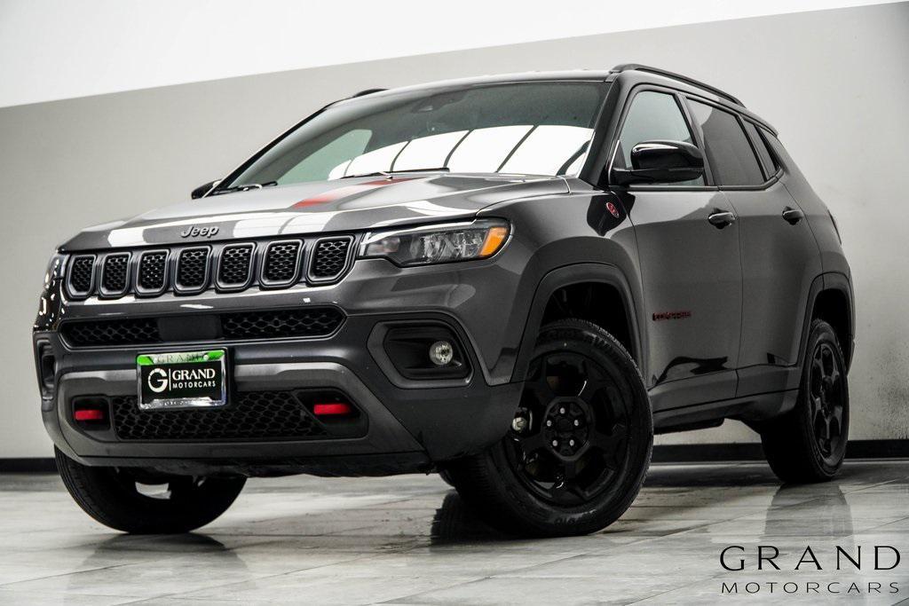 used 2024 Jeep Compass car, priced at $19,588