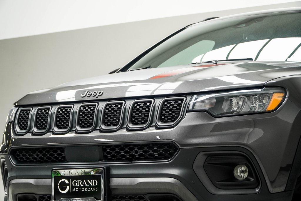 used 2024 Jeep Compass car, priced at $19,588