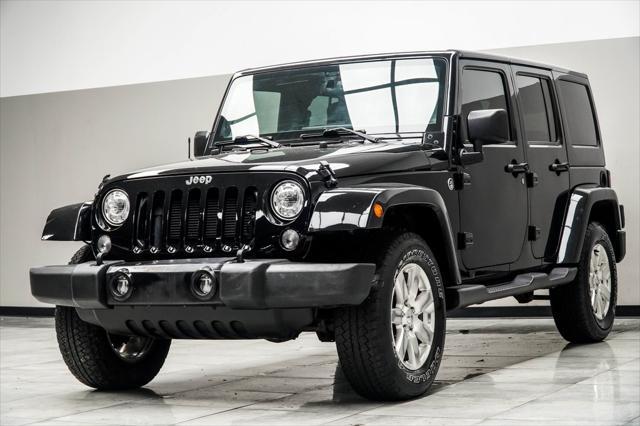 used 2017 Jeep Wrangler Unlimited car, priced at $22,765