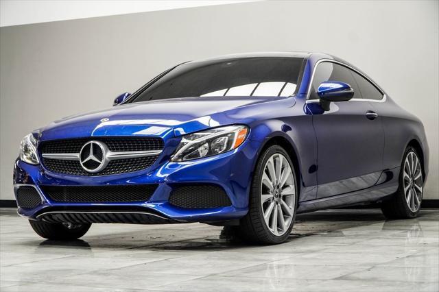 used 2018 Mercedes-Benz C-Class car, priced at $17,590