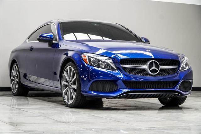 used 2018 Mercedes-Benz C-Class car, priced at $17,590