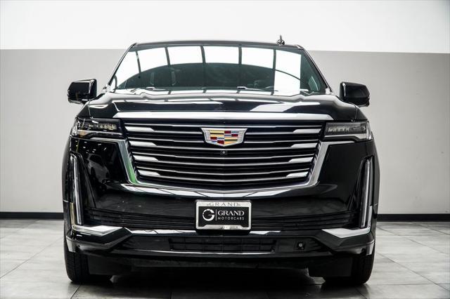 used 2022 Cadillac Escalade ESV car, priced at $63,111