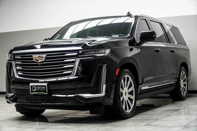 used 2022 Cadillac Escalade ESV car, priced at $63,111
