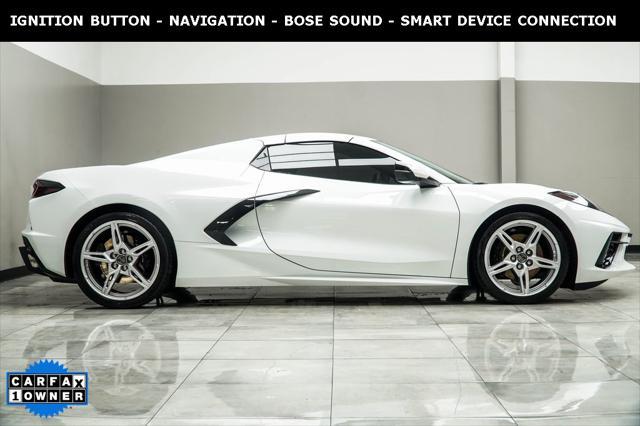 used 2021 Chevrolet Corvette car, priced at $67,799